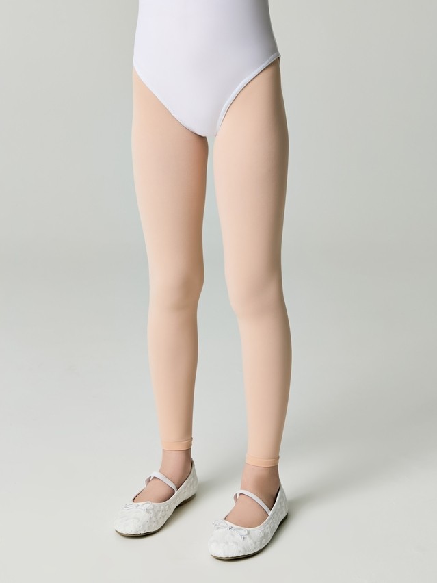 Легинсы детские полиамидные CE BALLET 60, р.140-146, pink ballet - 1
