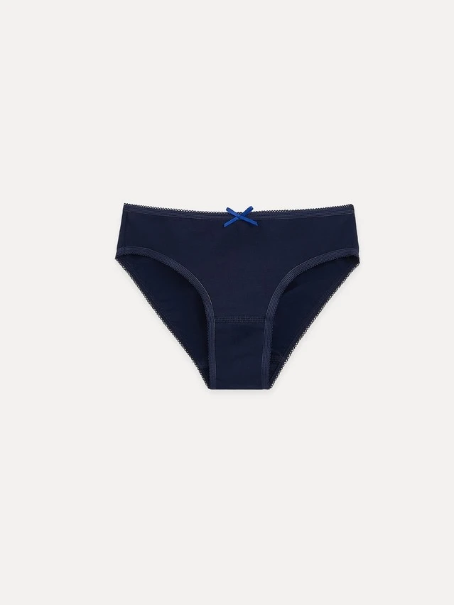 Трусы дев. CE BASIC COLLECTION DB 5101 (пакет),р.116,122-60, dark blue - 1