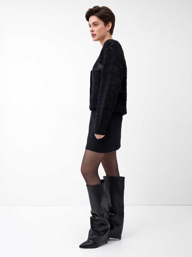 Жакет женский CE LDK24112 24С-112СП, р.170-84-88, black - 2