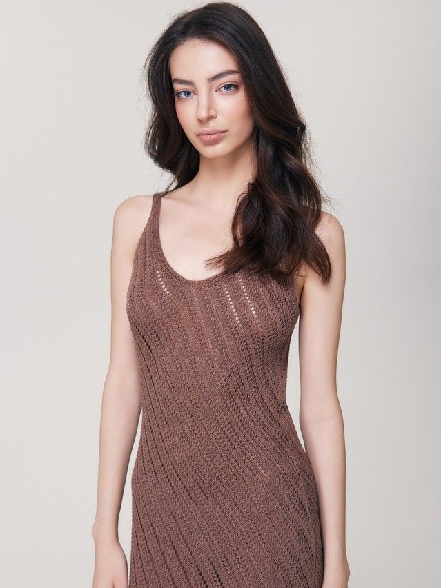 Платье жен. CE LDK2570 25С-70СП, р.170-84-90, brown - 3