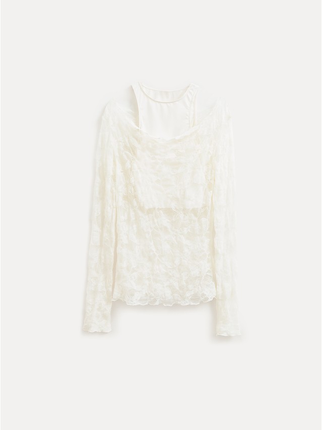 Комплект женский (блузка+блузка) C LBL 3490, р.170-84, white - 1