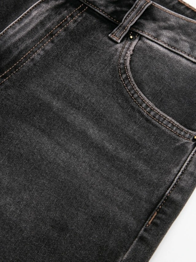 Джинсы жен. C CON-951, р.164-90, washed black - 13