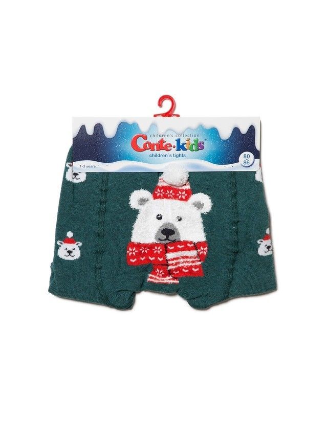 Колготки детские NEW YEAR 19С-96СП, р.80-86 (14),540 темно-бирюзовый - 3
