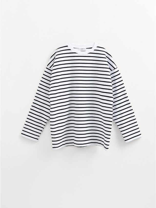 Джемпер женский CE LD 3293, р.170-84, black-white strip - 1