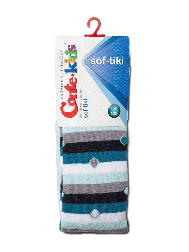 Колготки хлопковые детские SOF-TIKI (махровые внутри) 7С-38СП, p. 116-122, бледно-бирюзовый, рис. 397 - 2
