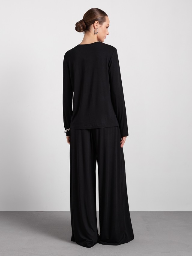 Джемпер женский C LD 3506, р.170-84, black - 2