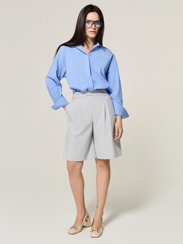 Шорты женские C LS 3398, р.170-84-90, grey melange - 1