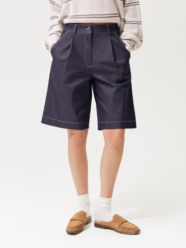 Шорты жен. C LS 3726, р.170-84-90, navy - 3
