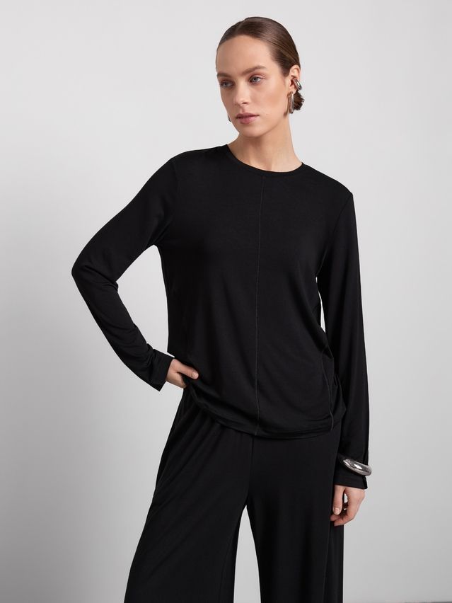 Джемпер женский C LD 3506, р.170-84, black - 4