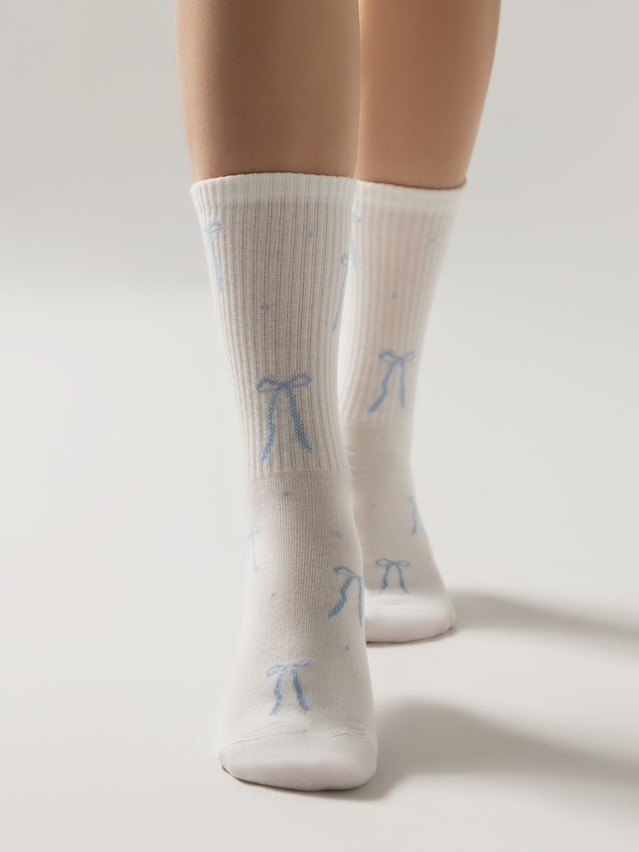 Носки жен. хлопковые CE ACTIVE 20С-20СП, р.23-25, 1103 молочный - 2