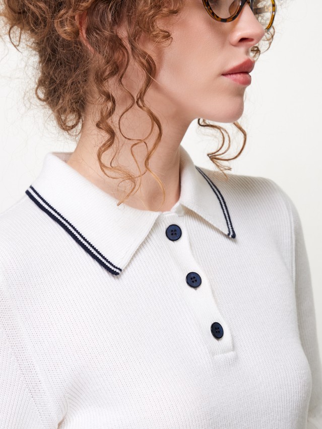 Джемпер жен. C LDK2635 26С-35СП, р.170-84, белый - 4