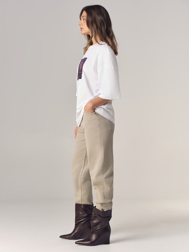 Джемпер женский C LD 3468, р.170-84, white-aster - 5