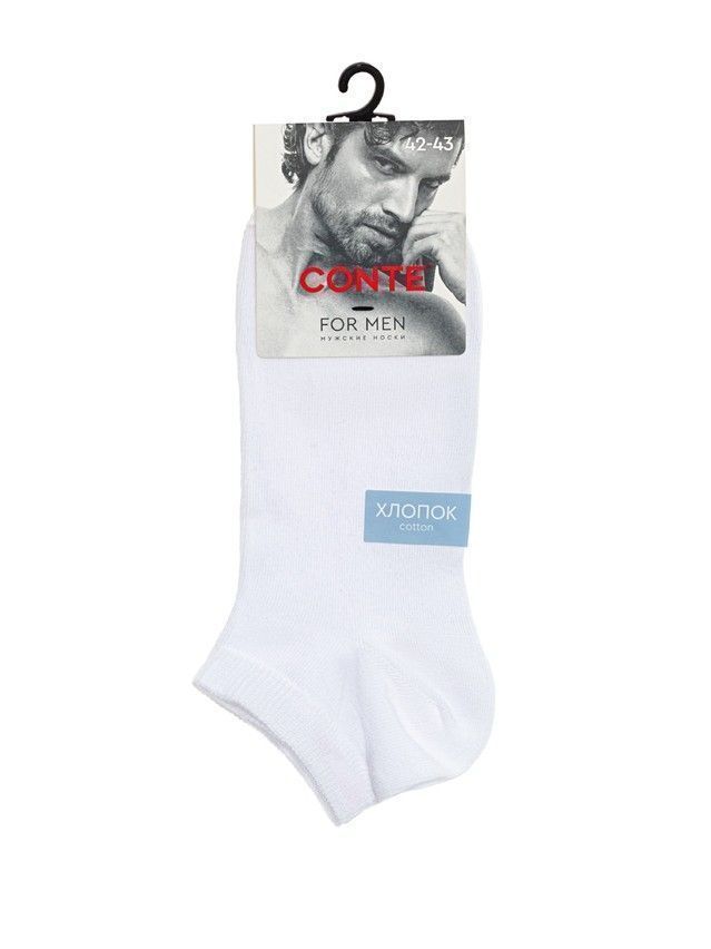 Носки мужские С (короткие) 24С-149СП, р.25, 000 белый - 4