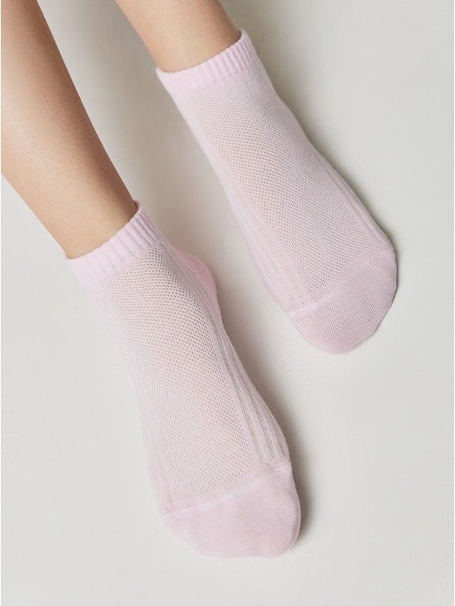 Носки хлопковые женские CLASSIC (короткие) 7С-34СП, р. 36-37, светло-розовый, рис. 016 - 5