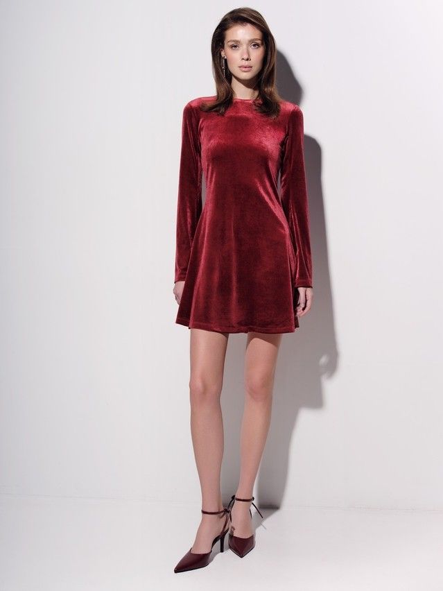 Платье женское C LPL 3329, р.170-84-90, cherry - 1