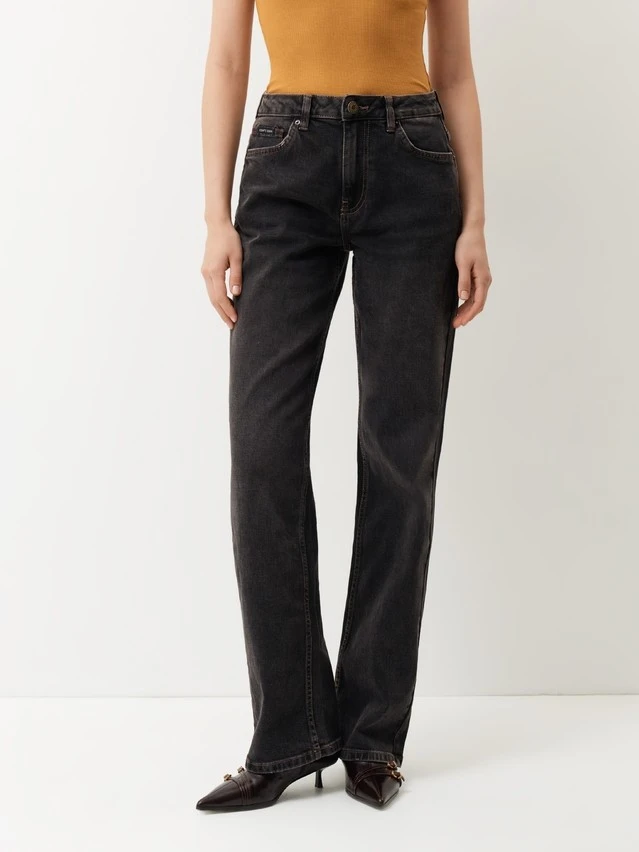 Джинсы жен. C CON-951, р.164-90, washed black - 4