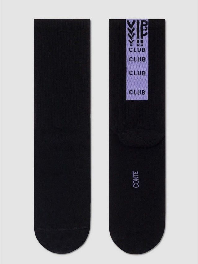 Носки женские хлопковые CE ACTIVE 20С-20СП, р.36-37, 433 черный-сиреневый - 5