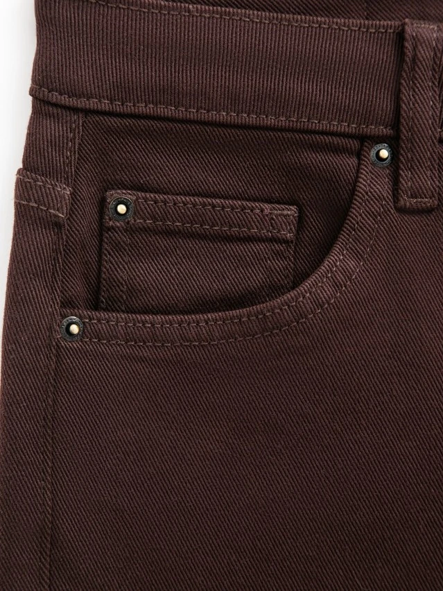 Джинсы жен. C CON-961, р.164-90, brown - 11