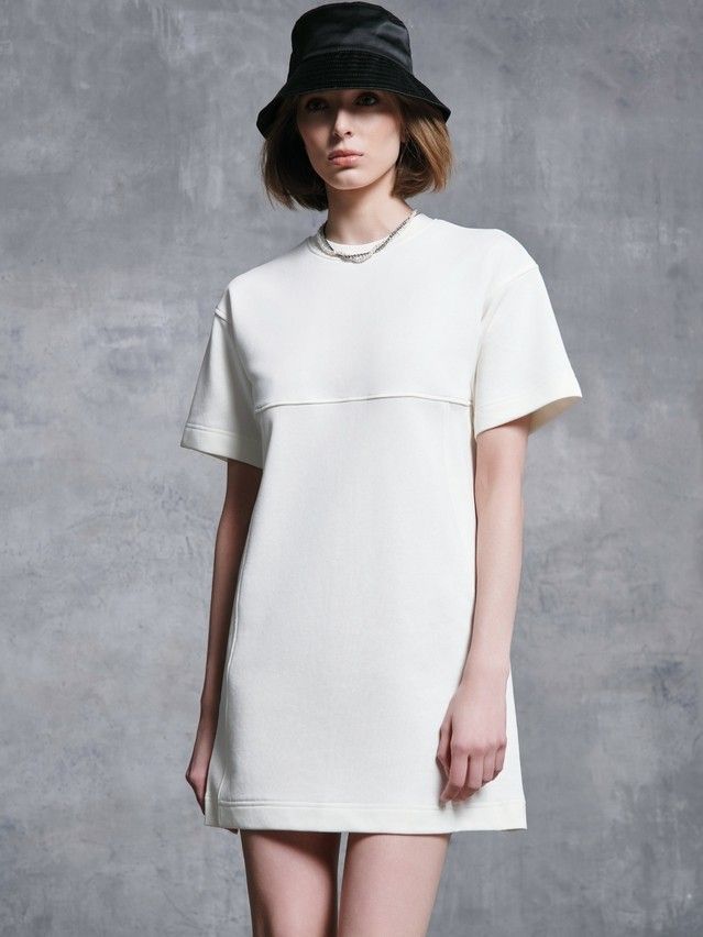 Платье женское CE LPL 2579, р.170-84-90, off-white - 2