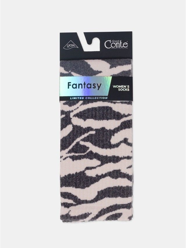 Носки женские хлопковые CE FANTASY 19С-236СП, р.23-25, 670 бежевый - 8