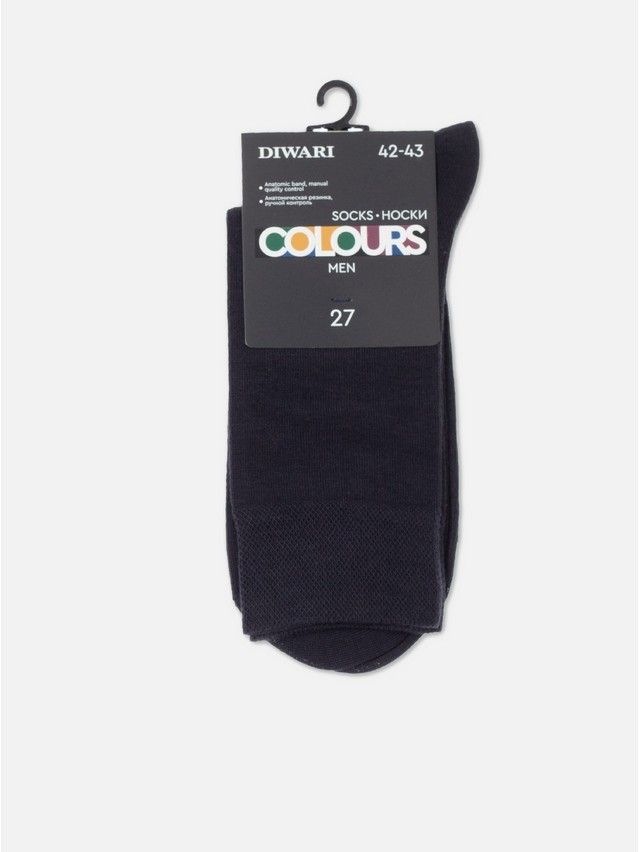 Носки муж. DW COLOURS 15С-23/1СП, р.29, 000 графит - 3