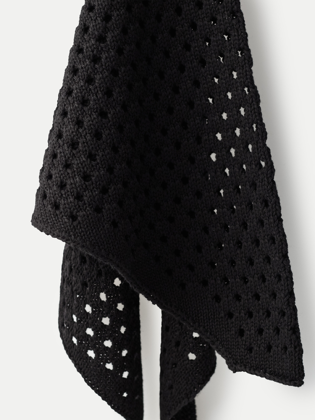 Косынка жен. C LDK25194 25С-194СП, р.42*108, black - 4