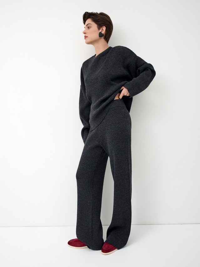 Джемпер женский CE LDK24126 24С-126СП, р.170-84, grafit melange - 3