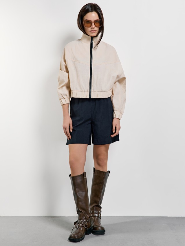 Шорты женские C LS 3516, р.170-84-90, black-beige - 3