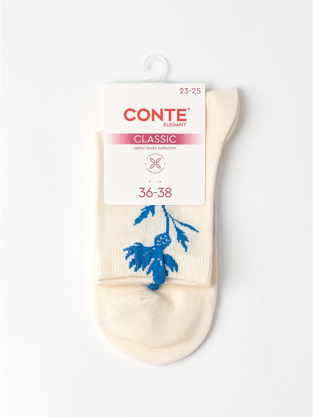 Носки женские хлопковые CE CLASSIC 17С-183СП, р.23-25, 1155 капучино - 4
