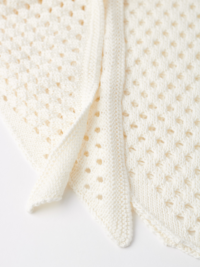 Косынка жен. C LDK25194 25С-194СП, р.42*108, ecru - 4