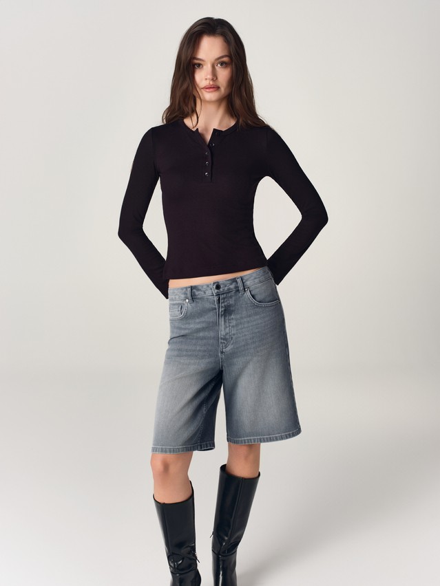 Джемпер женский C LD 3420, р.170-84, black - 1