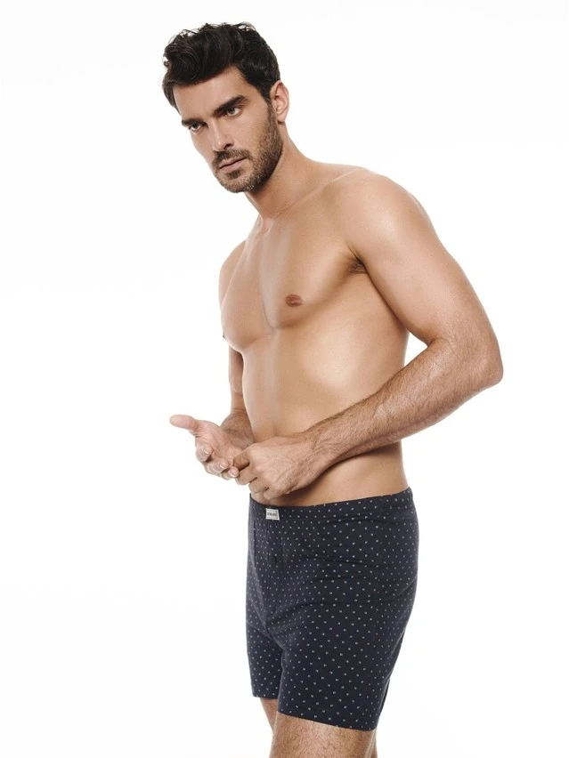 Трусы мужские BASIC MBX 006 (на вешалке),р.78,82, dark navy - 2