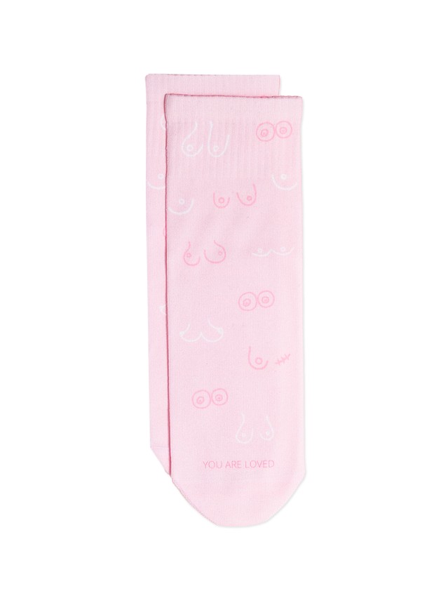Носки женские хлопковые CE FANTASY (короткие) 21С-112СП, р.23-25, 1098 светло-розовый - 3