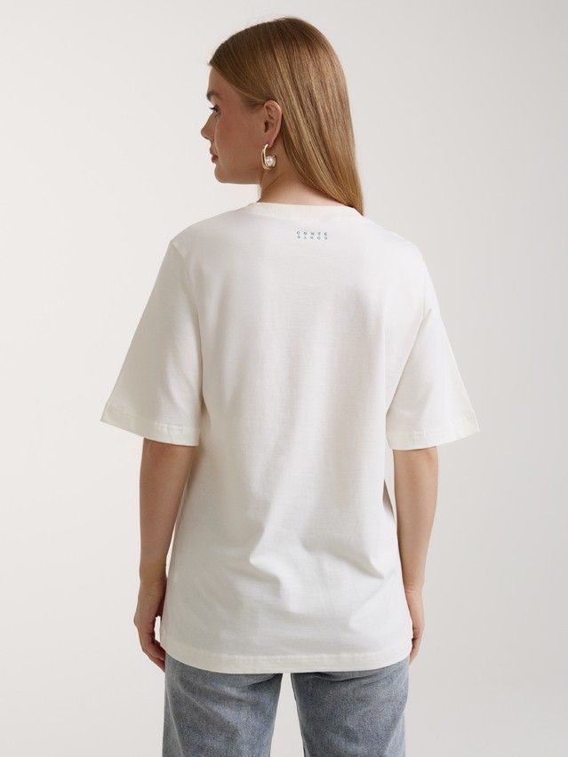 Джемпер женский CE LD 3036, р.170-92, milk-fiori - 3