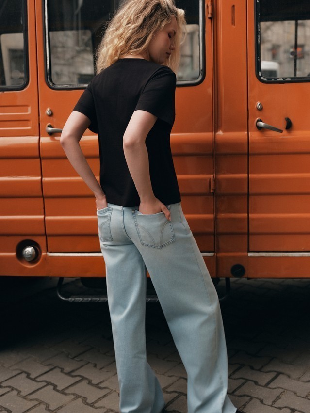 Джемпер жен. CE LD 3206, р.170-84, black-3conte - 4