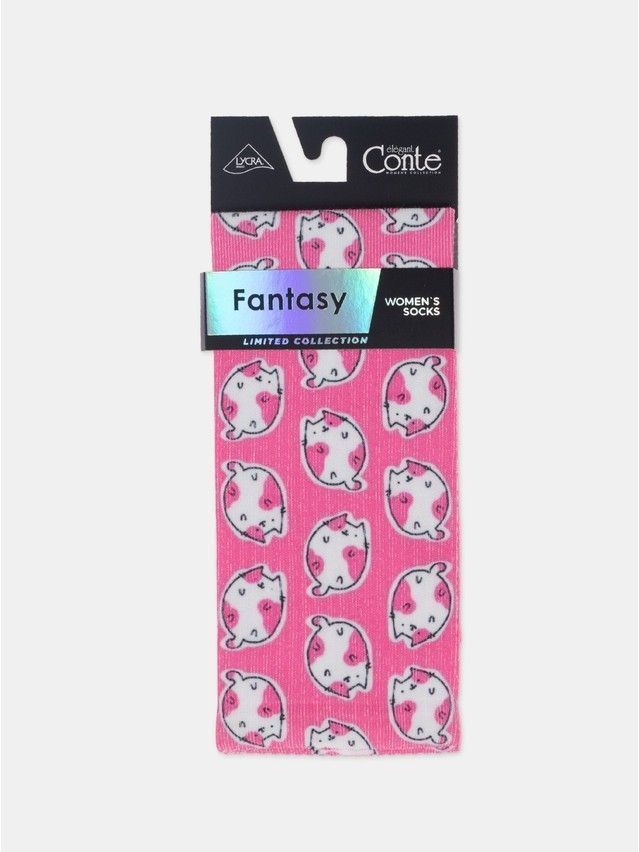Носки женские хлопковые CE FANTASY 19С-236СП, р.23-25, 644 розовый - 9