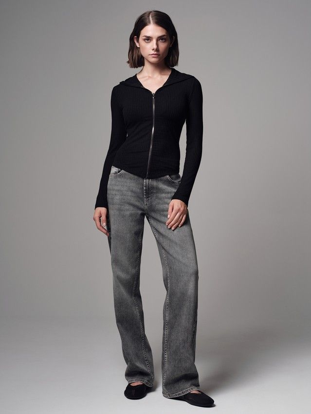 Жакет женский C LJ 3252, р.170-84-90, black - 1