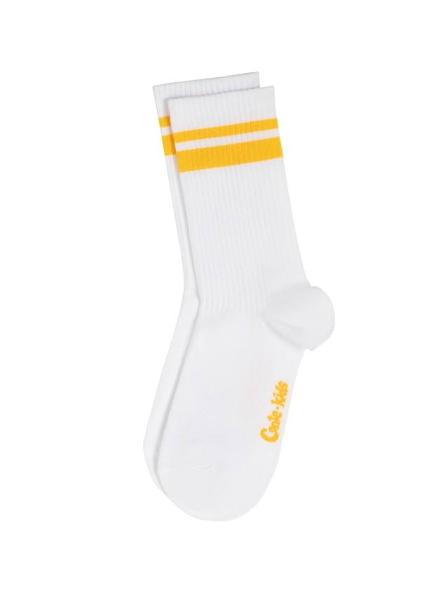 Носки детские CK ACTIVE 20С-167СП, р.16, 1020 белый-желтый - 4