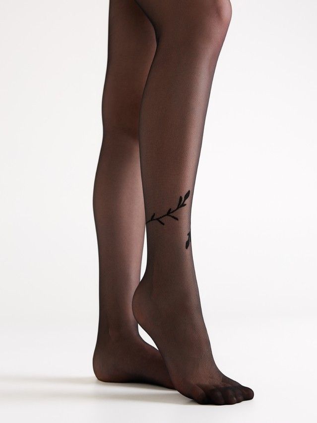 Колготки женские CE FANTASY LIANE, р.2, nero - 2