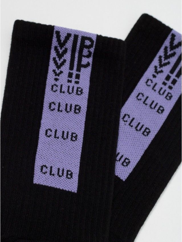 Носки женские хлопковые CE ACTIVE 20С-20СП, р.36-37, 433 черный-сиреневый - 4