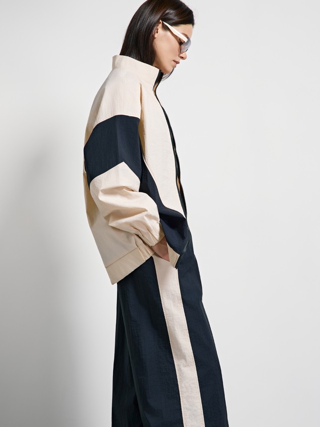 Жакет женский C LJ 3512, р.170-84-90, beige-black - 3