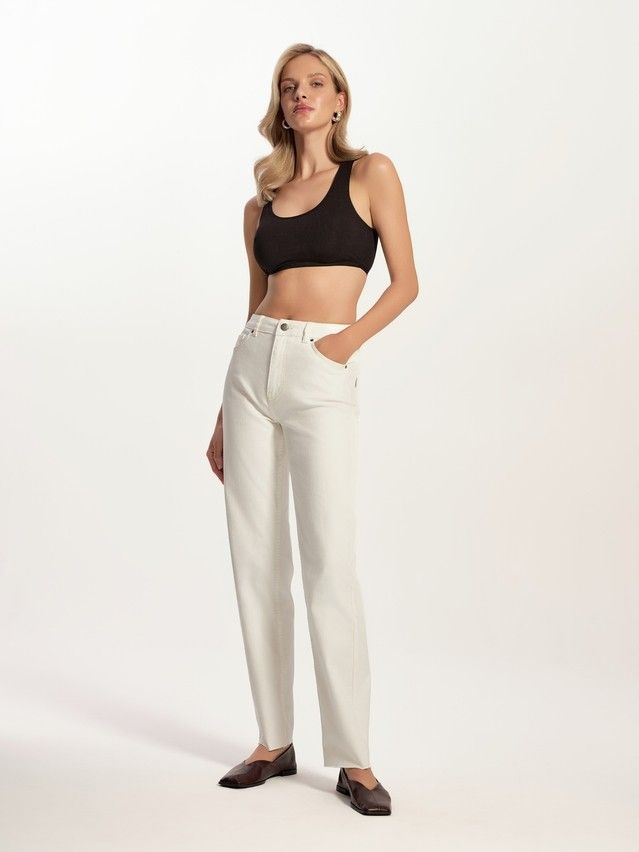 Брюки джинсовые женские CE CON-769, р.170-102, off white - 1