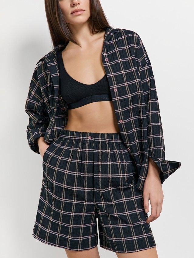 Рубашка женская C LRU 3321, р.170-84-90, black - 5