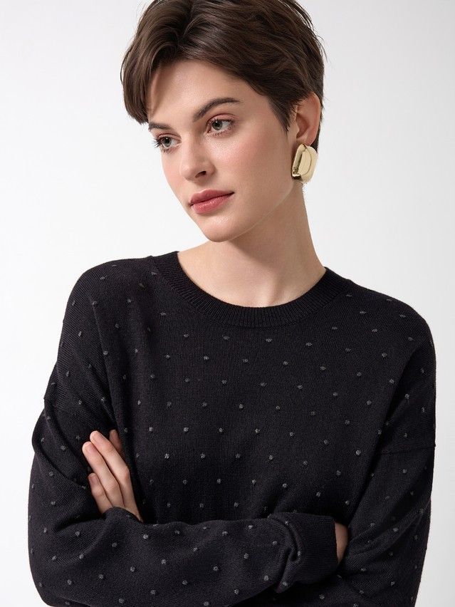 Джемпер женский CE LDK2509 25С-09СП, р.170-84, black - 4