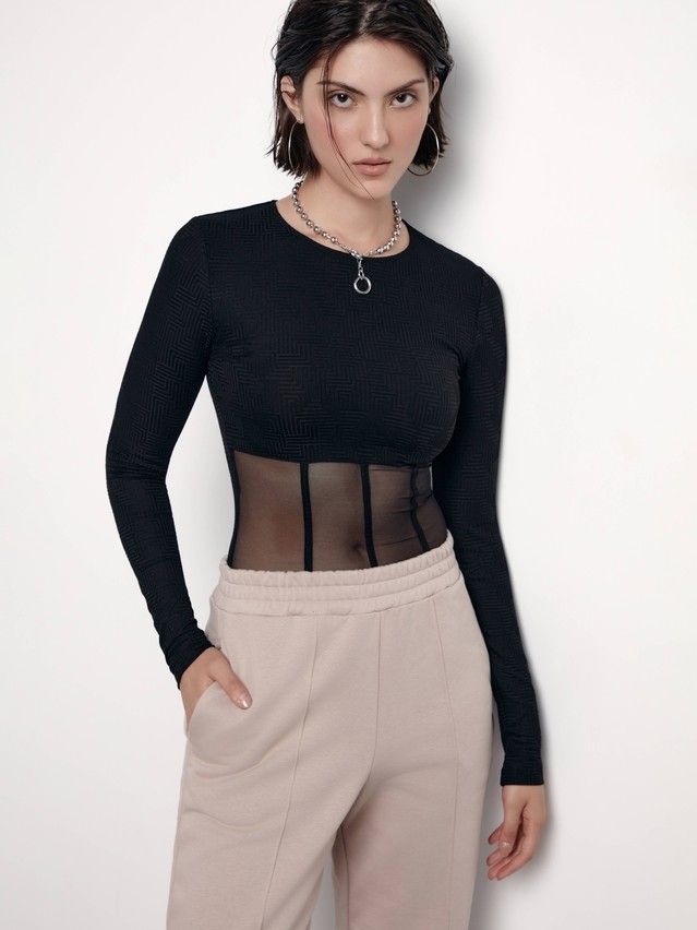 Боди женское CE LBD 1962, р.170-84-90, black - 3
