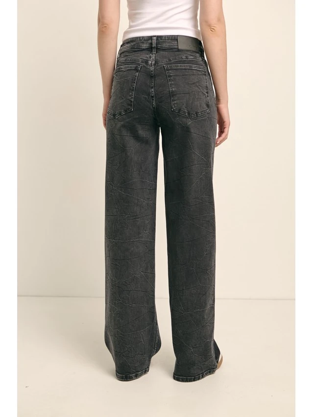 Джинсы жен. C CON-972, р.164-90, washed black - 10