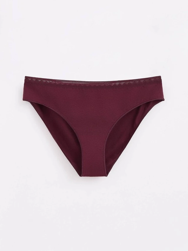 Трусы женские CE CLASSIC BASIC LB 1347, р.90, bordo - 3