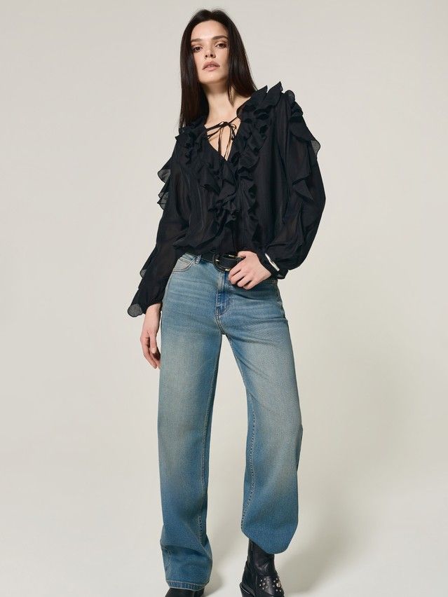 Блузка женская C LBL 3523, р.170-84-90, black - 6