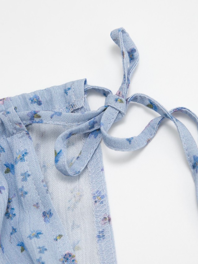 Блузка жен. C LBL 3472, р.170-84-90, blue-flowers - 7