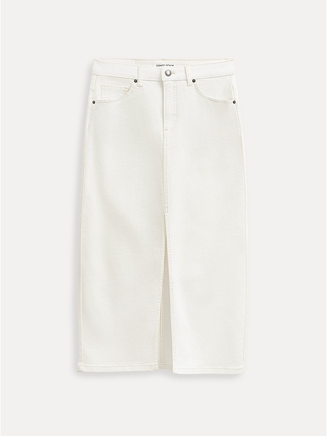 Юбка джинсовая жен. C CON-929, р.170-90, off white - 9